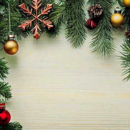 Captivating Christmas Magic: 40 Top-View Frame Backgrounds for Your Festive Creations