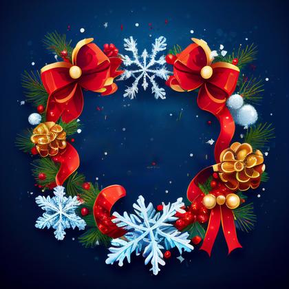 Enhance Your Festive Creations: 50 Christmas Frame Backgrounds with High Resolution JPG Images