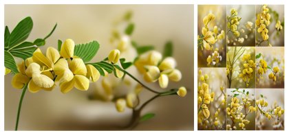 Golden Elegance: Explore 13 Cassia Fistula Flower Backgrounds – Free High-Resolution Design Resource