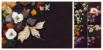 Blossoming Wishes: 16 Free Flower Card Backgrounds for Print-Ready Greetings