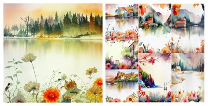 Captivating Watercolor Landscapes: 27 Nature Paintings to Inspire Your Imagination