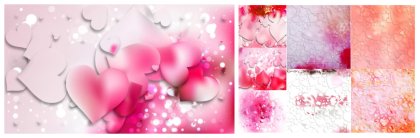 Captivating Light Pink Heart Designs A Visual Symphony