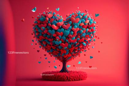 Beautiful Valentines Day Greeting Card
