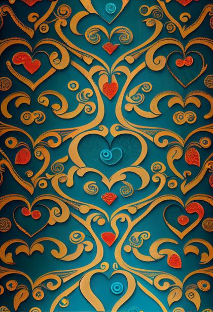Heart Pattern Background