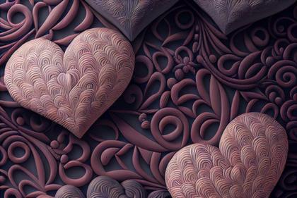 Heart Pattern Background