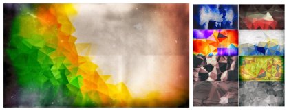 Discover a Dazzling Array of Grunge Polygon Backgrounds