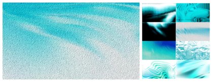 A Creative Collection of Turquoise Background Designs