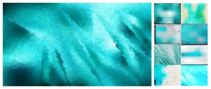 30+ Abstract Turquoise and White Texture Background Designs