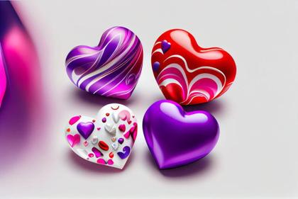 Dive into Romance: 45 Vibrant Valentine’s Day Greetings Backgrounds Await