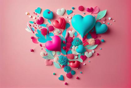 Valentines Day Holiday Background Greetings