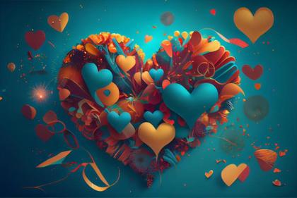 Valentines Day Holiday Background Greetings