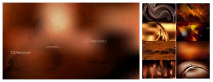 Creative Collection: Cool Brown Watercolor Backgrounds