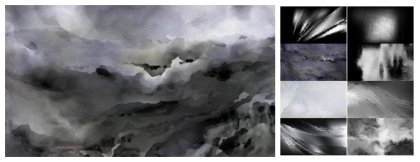A Creative Collection of Cool Grey Watercolor Backgrounds