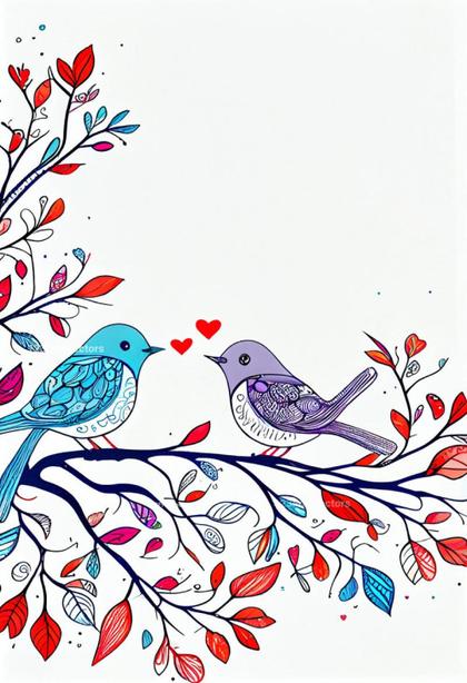 Whimsical Love: Crayon Colored Romance