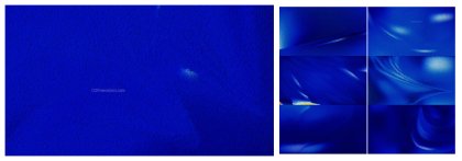 A Creative Collection of Cool Blue Leather Backgrounds and Textures