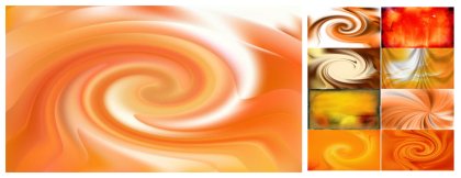 Captivating Orange: A Creative Collection of Vibrant Background Designs