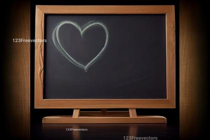 Heart Blackboard