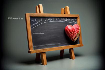 Heart Chalkboard