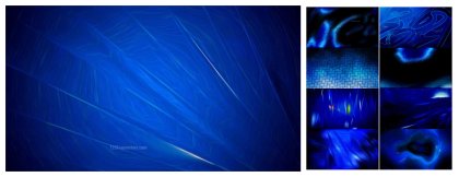 Shades of Serenity: Unraveling the Mystique of Cool Blue Grunge Textures