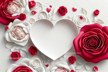 Blossoming Affections: The Elegance of Floral Hearts