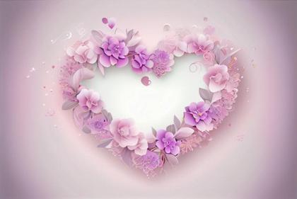 Intricate Blue Floral Heart Vectors: A Valentine’s Day Special