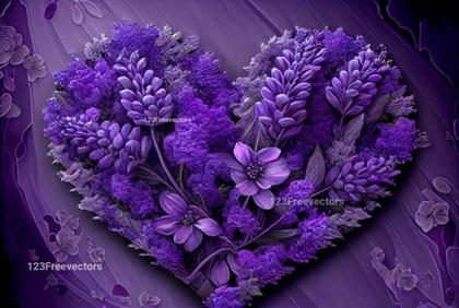 40 Mesmerizing Heart-Shaped Flower Backgrounds for Valentine’s Day