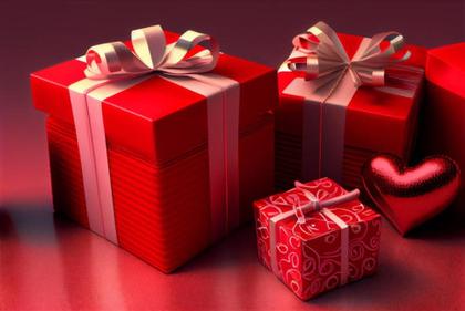 Spreading Love: Valentines Day Gift Backgrounds for Heartfelt Celebrations