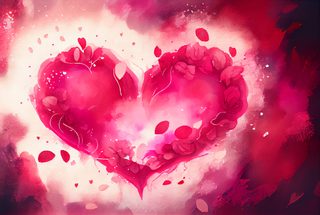 Valentines Day Watercolor