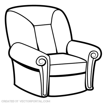 Armchair Vector