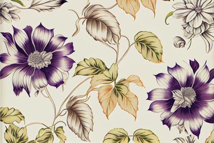 Free Download Flower Pattern Background Image