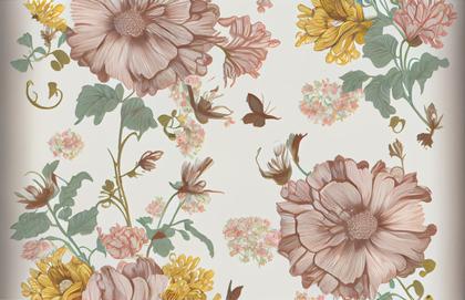 Free Download Flower Pattern Background Image