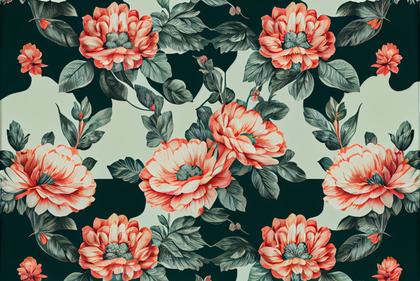 Free Download Flower Pattern Background Image