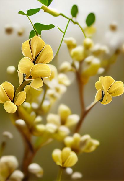 Cassia Fistula Flower Background