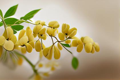 Cassia Fistula Flower Background