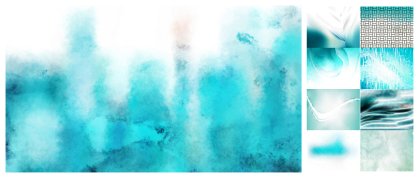 Color Combo Turquoise and White: A Dazzling Collection of Abstract and Textured Backgrounds
