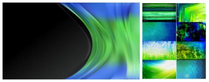 A Creative Collection of Blue and Green Color Combos