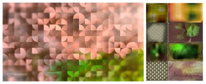 A Creative Collection of Brown and Green Designs