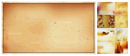 Vibrant Orange and Beige: A Creative Collection of Designs