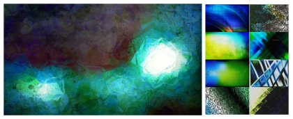 Discover the Captivating Blend of Black Blue and Green in Our Color Combo Collection