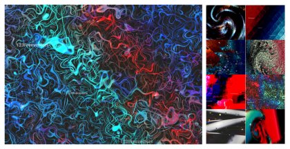 A Creative Collection of Black Red and Blue Color Combos