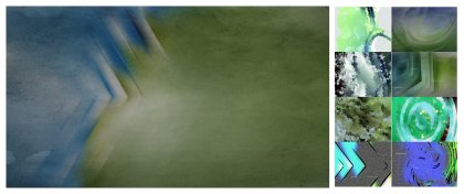 Exploring the Harmonious Blend: A Creative Collection of Blue Green and Grey Designs
