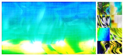 Vibrant Hues: A Stunning Collection of Blue Green and Yellow Designs