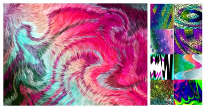 Exploring the Vibrant World of Blue Pink and Green Designs