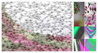 A Creative Collection of Pink Green and Grey Designs