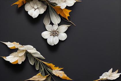 Flower Card Background Image