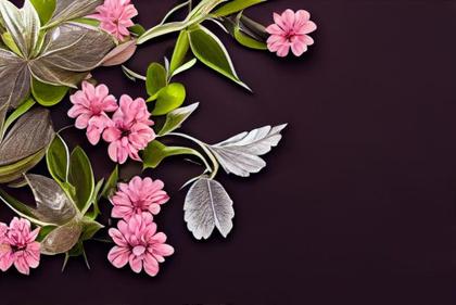 Flower Card Background