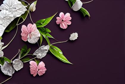 Flower Card Background
