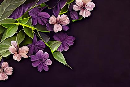 Flower Card Background Image