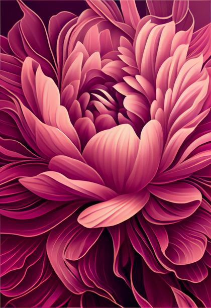 Pink Flower Background Image