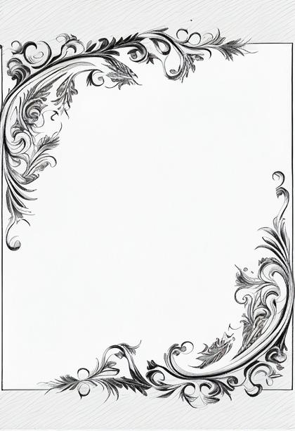 Captivating Hand-Drawn Style Flower Frames: Elevate Your Designs with 34 Free High-Resolution JPG Images